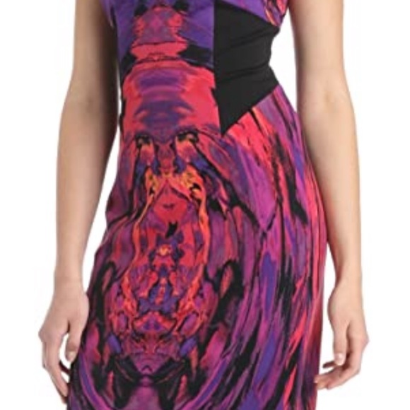 JAX Berry multi dress - Picture 3 of 8